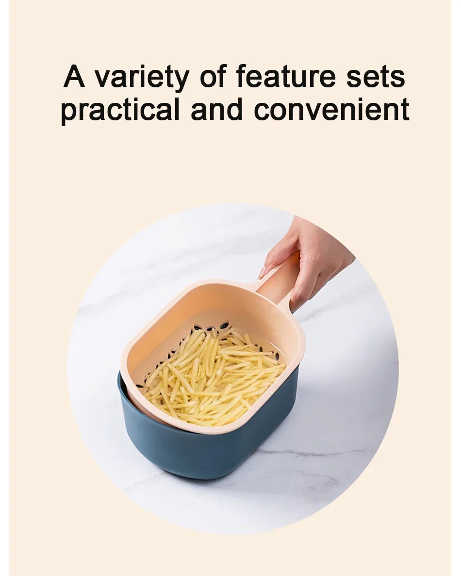 Vegetable Cutter Kitchen Accessories Mandoline Slicer Fruit Cutter Potato Peeler Carrot Cheese Grater Vegetable Slicer Kitchen