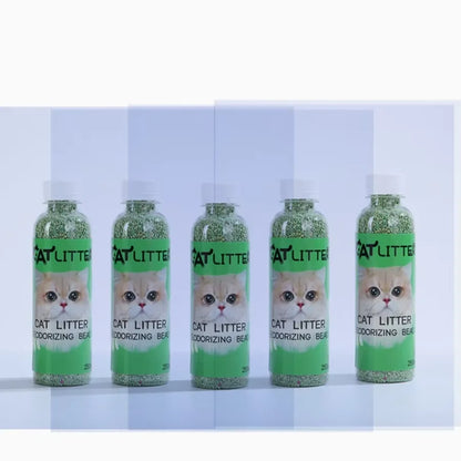 5pcs Pet Cat Litter Box Deodorant Beads To Remove Odors  Deodorant Deodorant Granules Cat Litter Box Anti-odor Beads