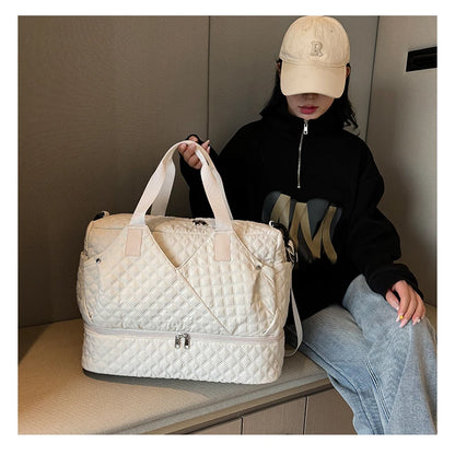 Large Capacity Travel Bags Luggage Organizer Bag Handbag Waterproof Portable Foldable Travel Clothes Storage Bag Shoulder Bags