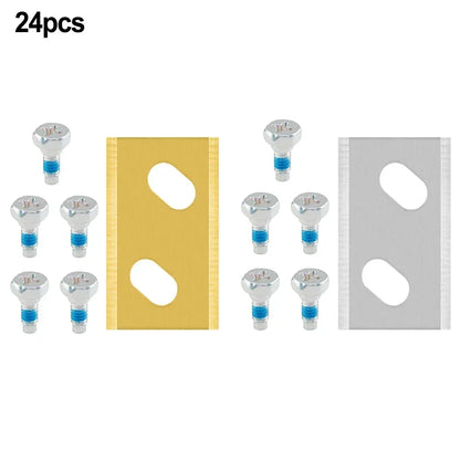 24 Pcs Lawn Mower Replacement Blades For Robomow RK Robot Replacement Parts Garden Power Tools Accessories