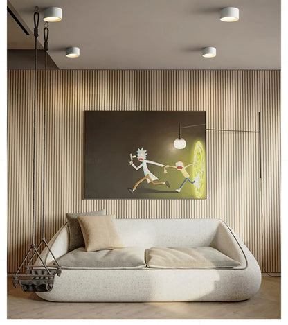 LED Ceiling Mounted Lights for Living Room Bedroom Hallway Corridor Modern Nordic Cylinder Minimalism Indoor Home Decoration