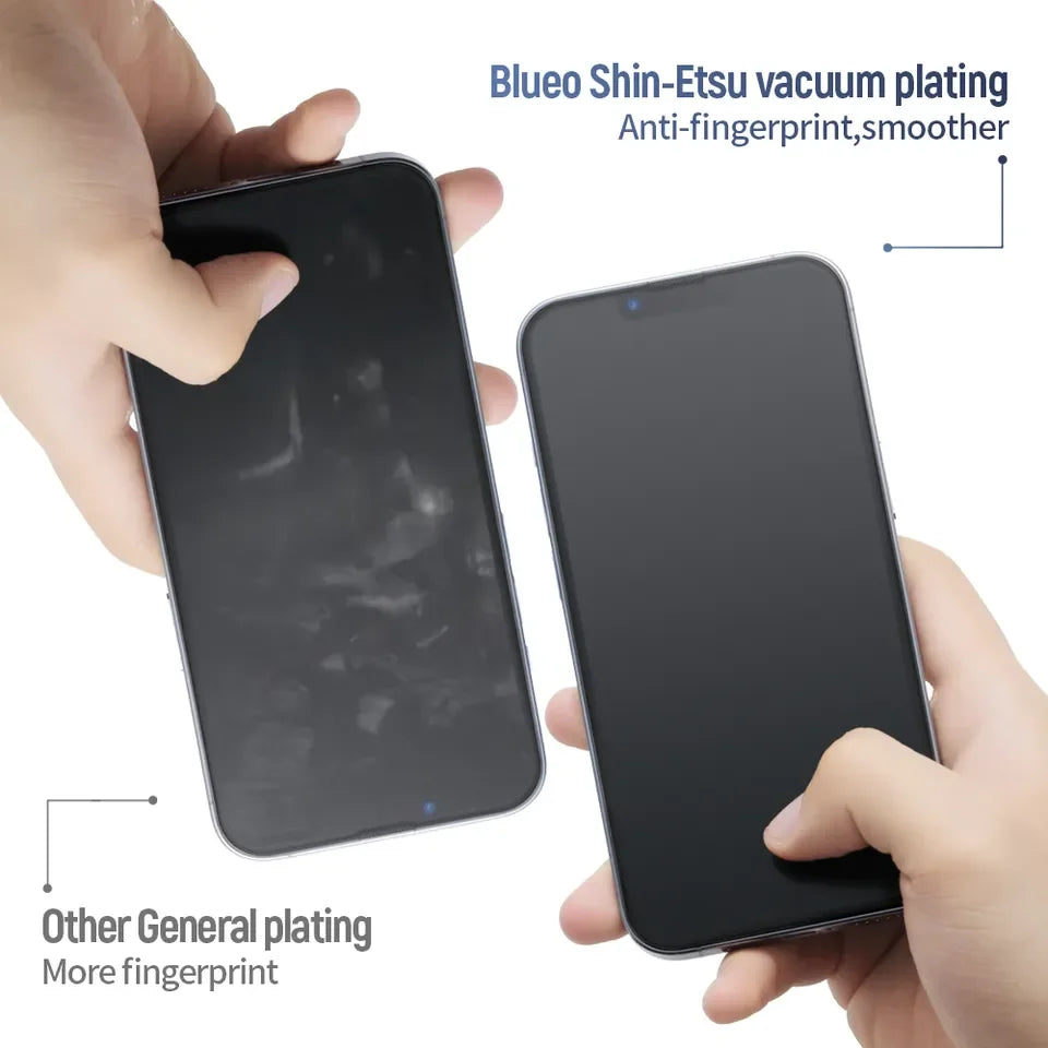 Blueo For iphone 15 pro Screen Protector  Ultra Clear AR Anti-Reflective Tempered  For iPhone 15 Pro Max Screen Protector