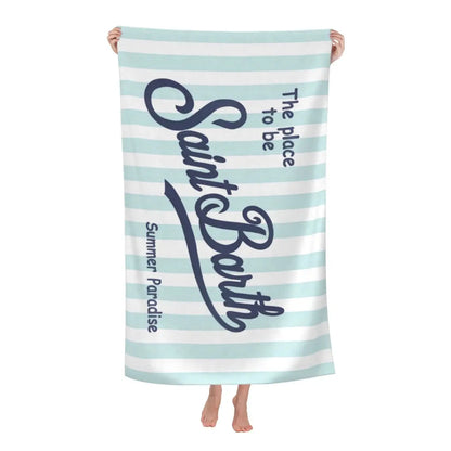 S-Saint B-Barth Beach Towel for Adults – Soft, Absorbent, and Lightweight for Travel