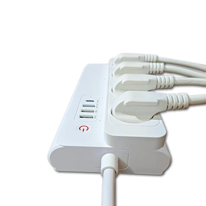 Smart Power Strip Zigbee 3.0 16A PD20W Fast ChargingSmart Multiple Socket Wall Mounted Timer Voice Control and Remote Control