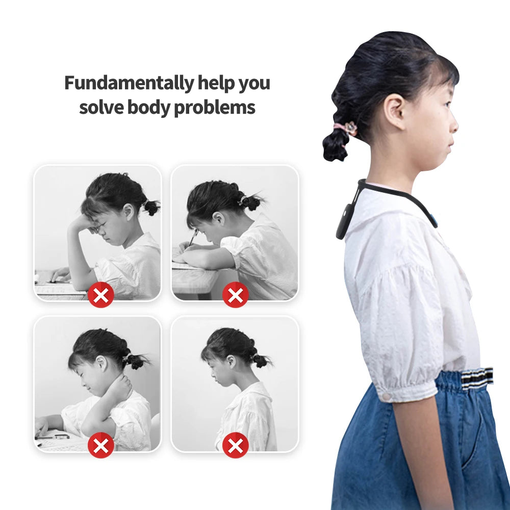 Invisible Smart Posture Corrector Back Support Shoulder Spine Posture Correction Postural Brace Adult Children Health Fixer Tape