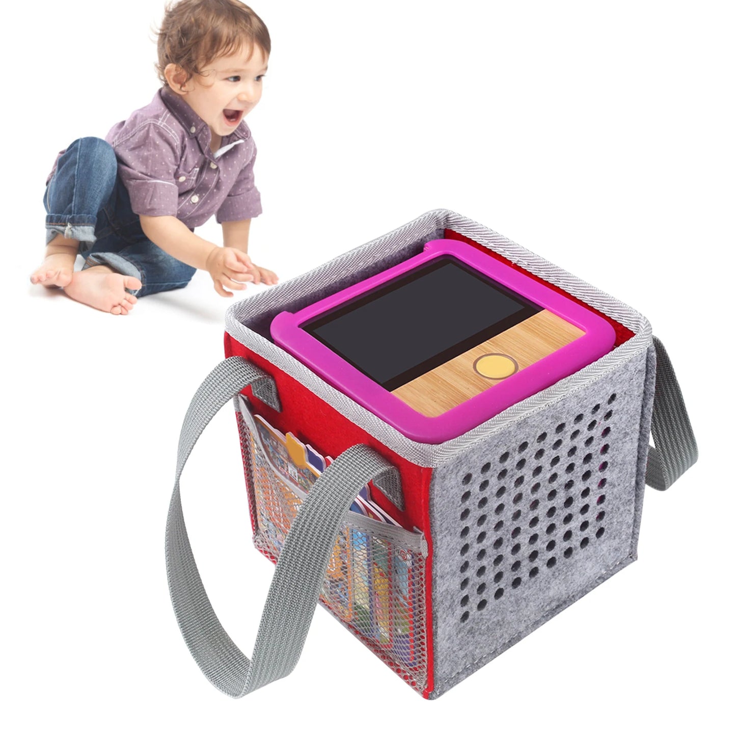 Bag For Tigermedia TigerboxTouch Streaming Box Music Box Organiser For Tiger Box Media Streaming Musical Storage Box
