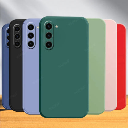 For Samsung A15 Case Cover Samsung Galaxy A15 A25 A05 A05S A35 A54 A34 A24 A14 Capa Original Liquid Silicone Fundas Samsung A15