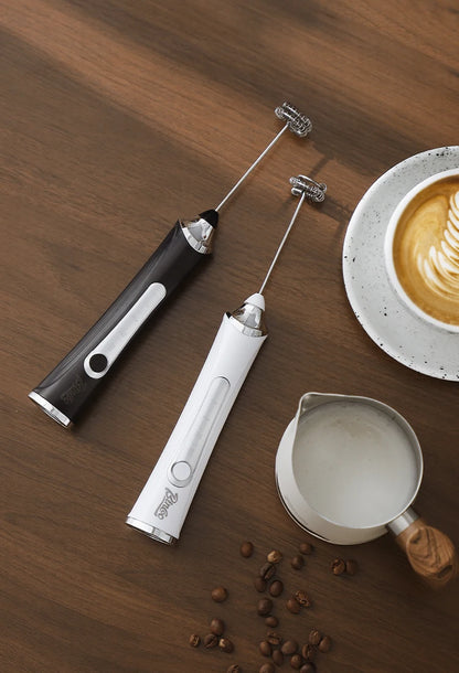 Bincoo Electric Milk Frothers Handheld Wireless Blender USB Mini Coffee Maker Whisk Mixer Cappuccino Cream Egg Beater Blender