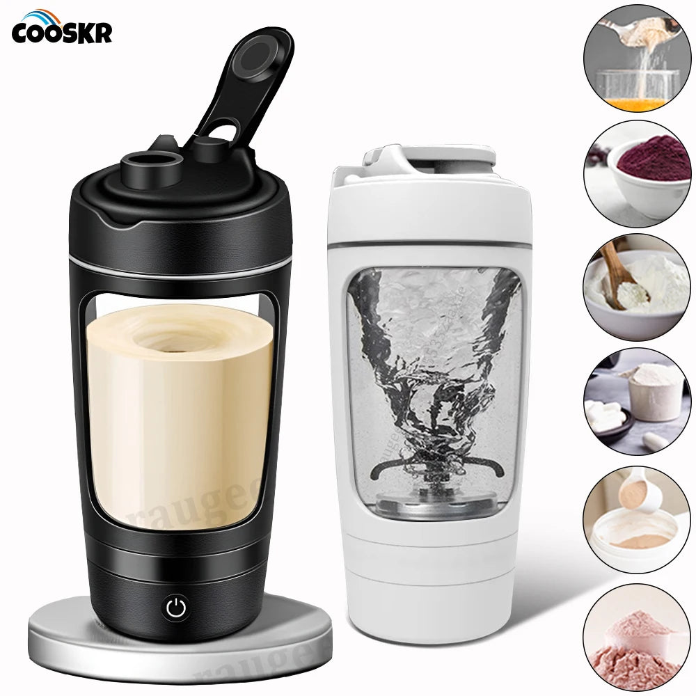 Blenders Cup 630ml Electric Mixing Cup Portable Protein Powder Shaker Bottles Mixer For Travel Home Office Kitchen Tools