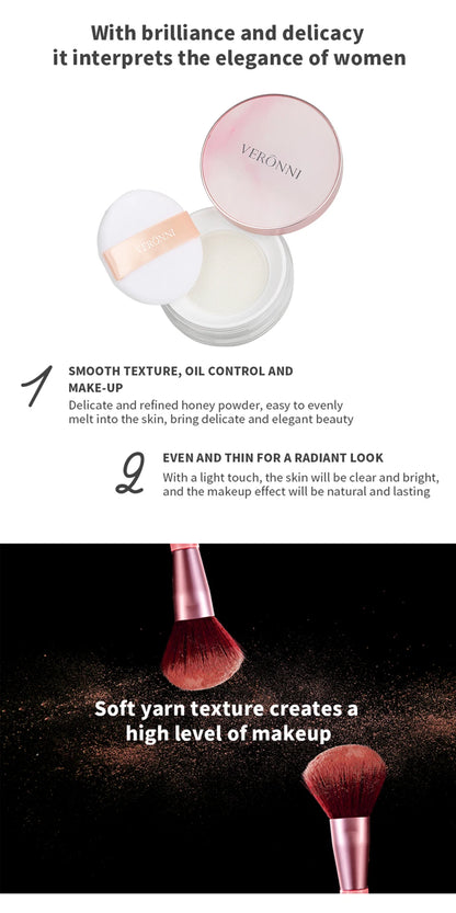 Face Loose Powder Matte Translucent Setting Powder Cosmetics Waterproof Oil-control Professional Lasting Makeup Women Cosmetics