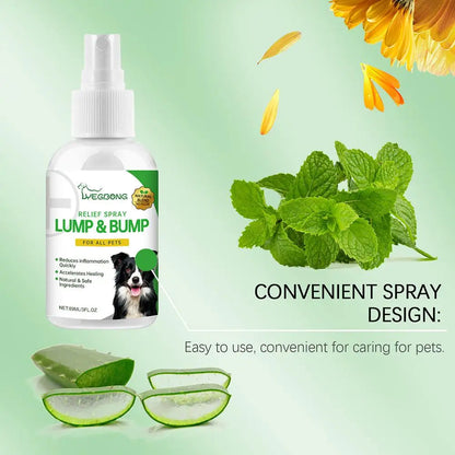 89ML Anti Itch Spray For Dogs Dogs Pets Relief Spray For Irritated Skin Dogs Pets Itching Skin Relief Safe Soothing Pet Allergy