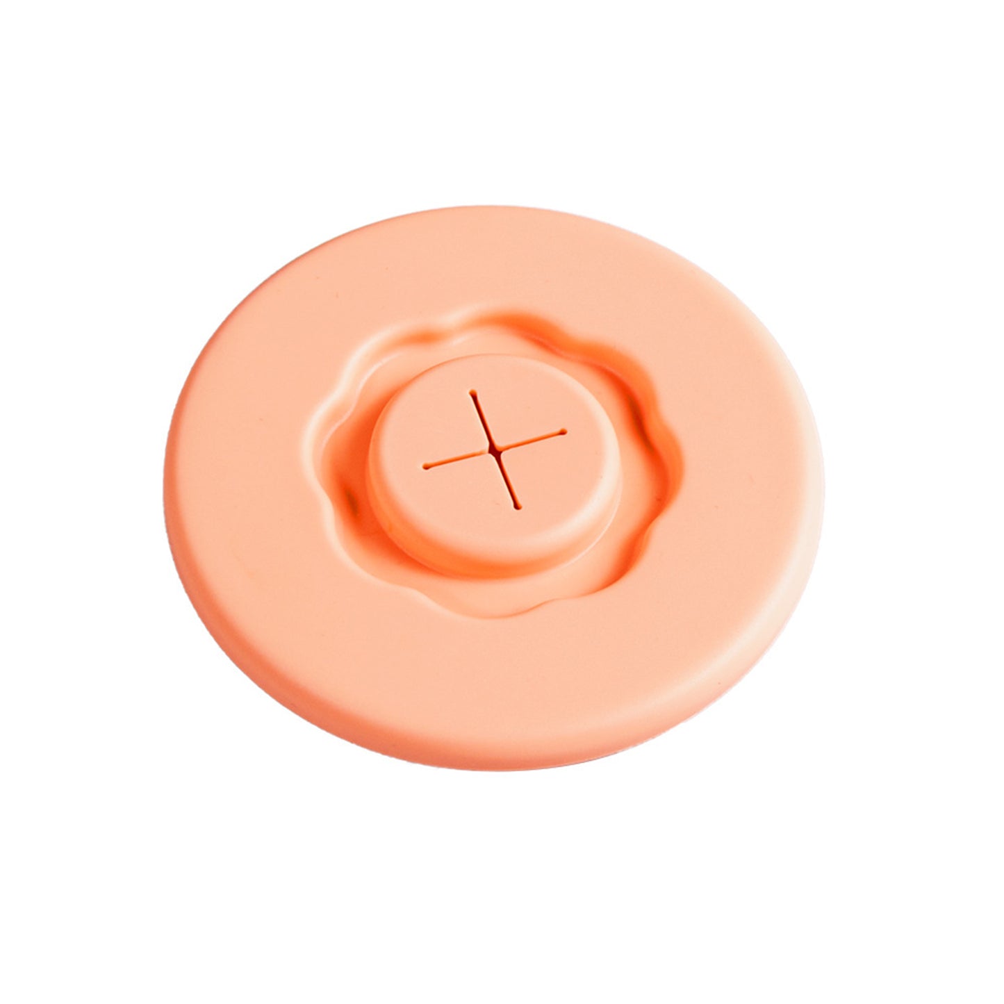 Silicone Cup Lid Glass Drink Cover Durable Heat-Resistant All-Matching with Straw Hole Bottle Accessories Flexible Washable