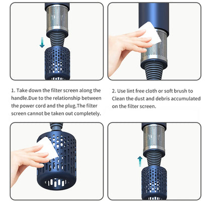 Professional Hair Dryer Super Hair Dryer 220V Leafless Hair dryers Home Curling Iron Salon Hair Styler Blow Drier