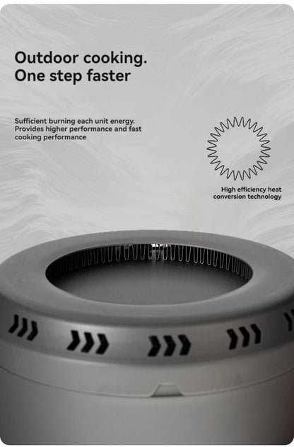 ALOCS Camping Cookware Set Outdoor Stove Kettle Frying Pan Picnic Equipment Complete Set of Portable Kitchen Gear for Hiking