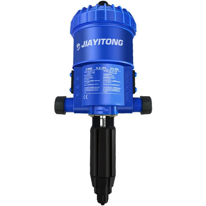 Farm pasture automatic fertilizer spreader water driven automatic water and solution configuration