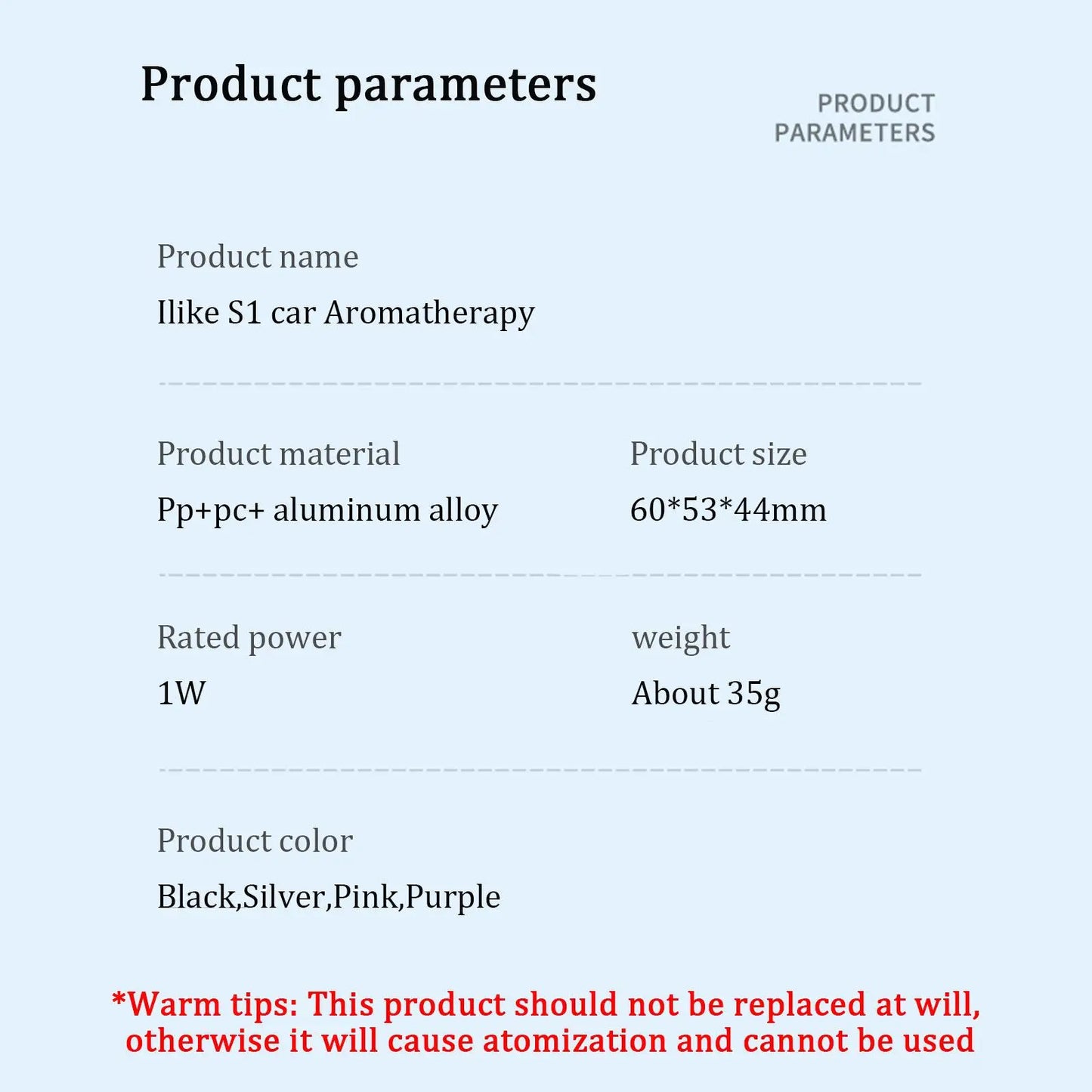Car Aromatherapy Diffuser Intelligent Atomization Eliminate Odor Formaldehyde Perfume Ornament Car Spray Humidifier Integrated