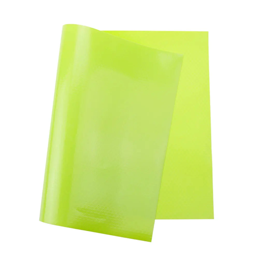 Silicone world Reusable Cabinet Mat Drawer Mat Shelf Liners Moisture-Proof Waterproof Dust Anti-Slip Fridge Kitchen Table Pad