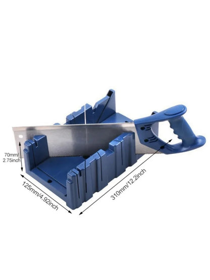 Multifunctional Woodworking Miter Saw Box Miter Saw Holder Saw Storage 45/22.5/90° Plastic Saw Box Medium Miter Saw Cabinet
