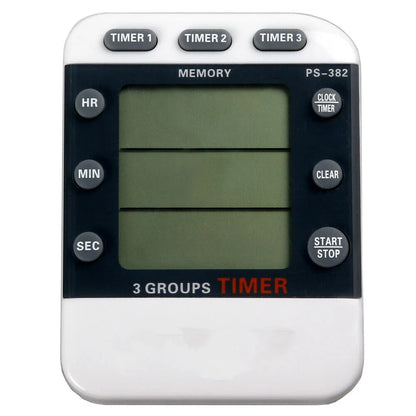 Electronics Digital Cook Timer with Large Screen Countdown Learn Reminder Alarms Clock Timing for Kitchen Cooking Timer