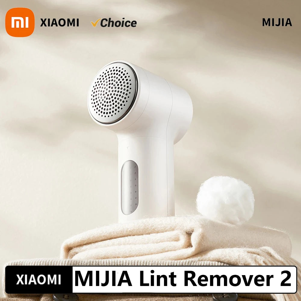 Original 2025 New XIAOMI MIJIA Lint Remover 2 Rechargable Cloth Fabric Shaver Fluff Pellet Remove Machine for Clothes Sweater