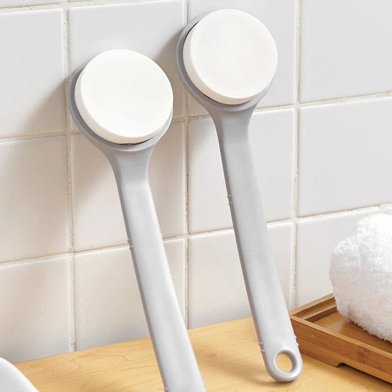 Bath Sponge Back Scrubber Body Exfoliating Back Scrubber Skin Clean Long Handle Bath Brushes Lotion Applicators Bathing Supplies