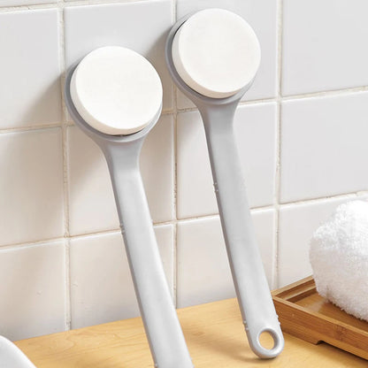 Bath Sponge Back Scrubber Body Exfoliating Back Scrubber Skin Clean Long Handle Bath Brushes Lotion Applicators Bathing Supplies