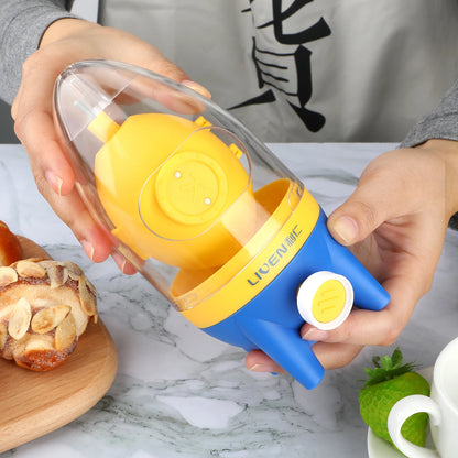 Manual Golden Stirrer Egg White Yolk Shaker Pull Beater Turn Device Homogenizer Home Non-Beater Kitchen Accessories New