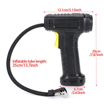 Electric Vehicle Air Pump Household Small Car Portable Tire Air Pump Wireless Charging Handheld Intelligent Digital Display