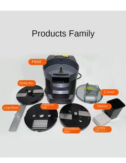 Commercial Vegetable Cutting Machine Automatic Vegetable Carrot Potato Chopper Slice Shred And Diced Quickly Cut Vegetables