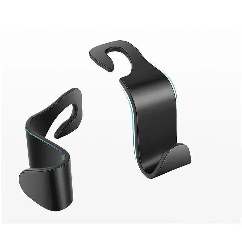 2pcs Headrest Mount Storage Car Seat Back Hooks Hangers Universal Hooks