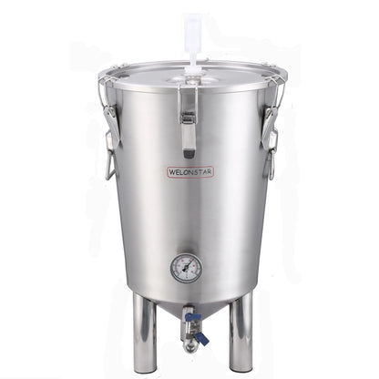 Beer brewing Fermenation tank Conical Fermenter for home brewing Brewery stainless steel tank 35 liters