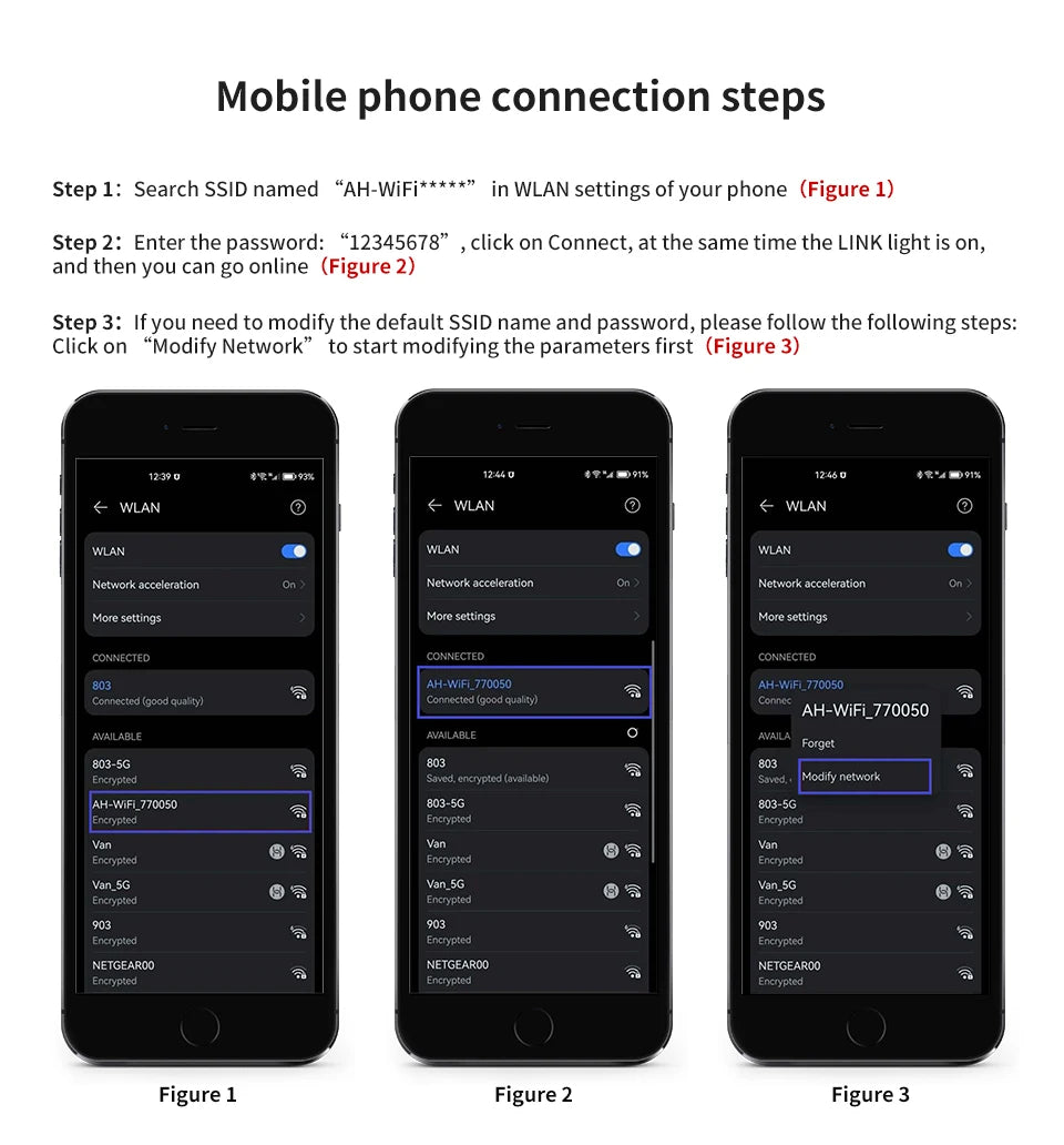 WiFi Halow Extender Amplifier 800M Long Distance High Performance Stable Suit for Home Office Outdoor Farm Portable
