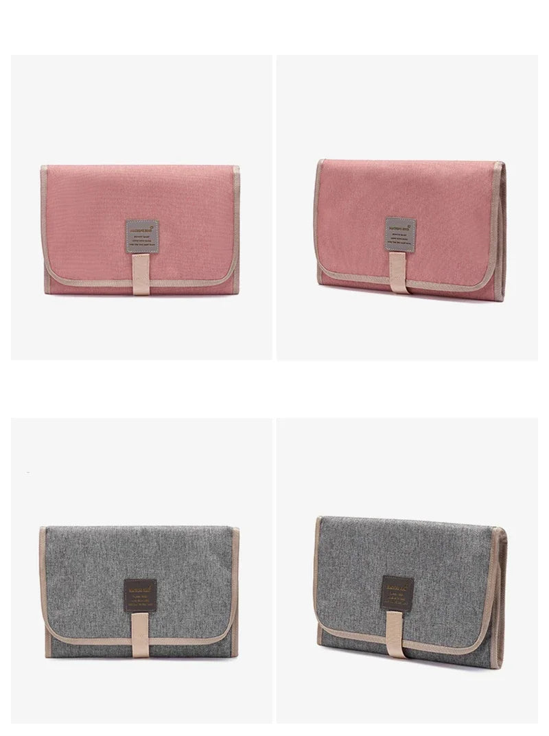 Foldable Baby Diaper Changing Pad Waterproof Newborn Diaper Pad Portable Toddler Changing Table Durable Oxford Baby Diaper Sheet