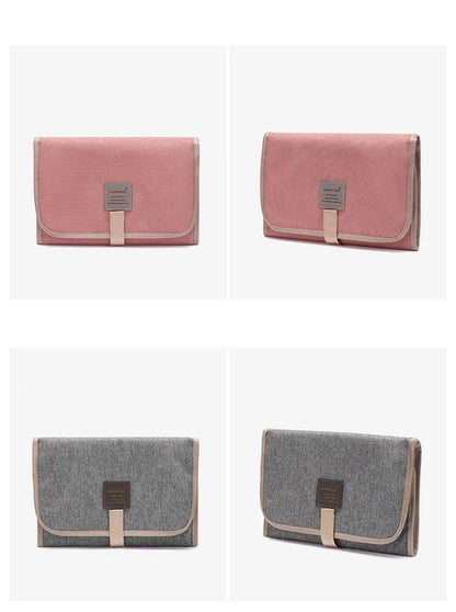 Foldable Baby Diaper Changing Pad Waterproof Newborn Diaper Pad Portable Toddler Changing Table Durable Oxford Baby Diaper Sheet