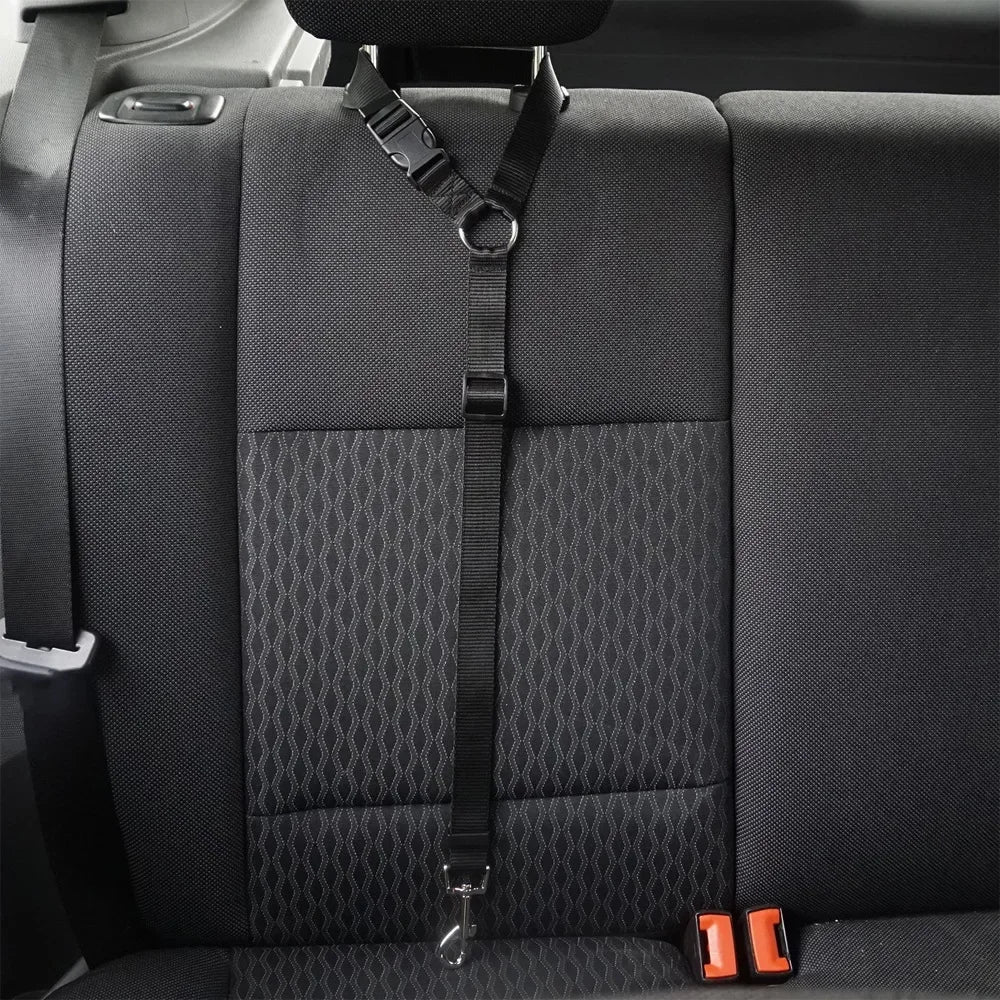 Universal Practical Dog Cat Pet Safety Adjustable Car seat Belt Harness Leash Travel Clip Strap Lead Pet Car Safety Belt