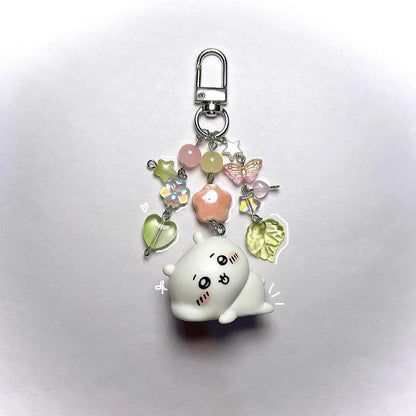 Cute and Creative Little Hachijiika Wow DIY Keychain