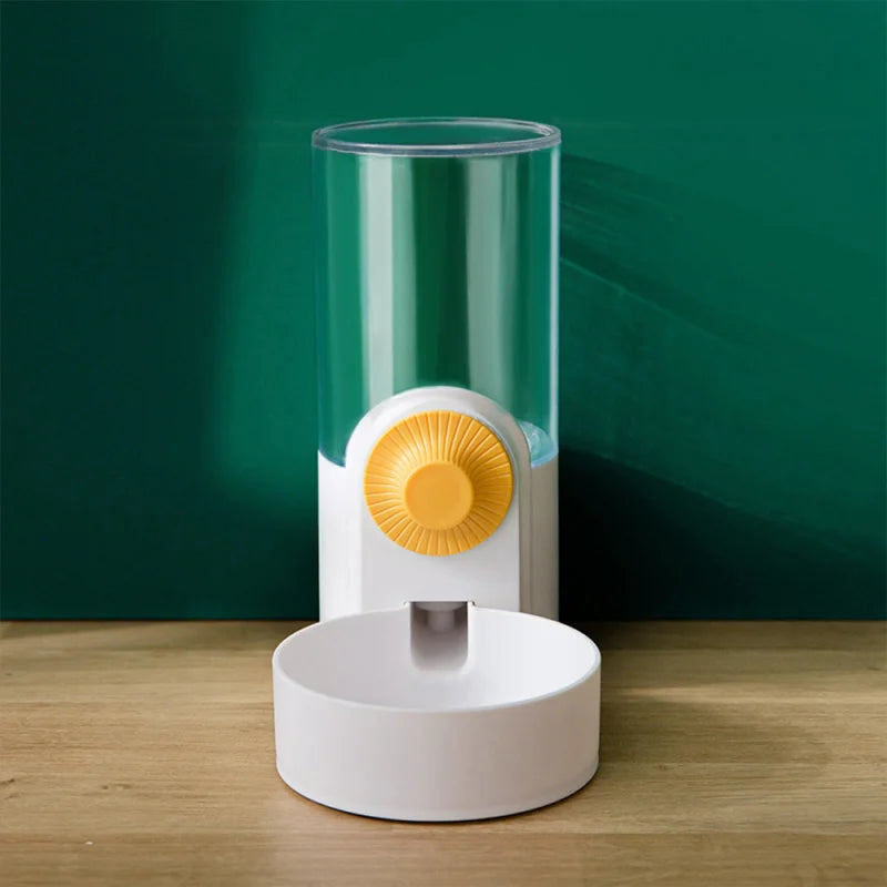 Automatic Pet Feeder Cage Hanging Bowl Water Bottle Food Container Dispenser For Puppy Cats Rabbit Birds Pet Feeding Product