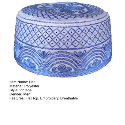 Men Cap Soft Male Hat Washable Head Decoration  Chic Turkish Jewish Adult Cap