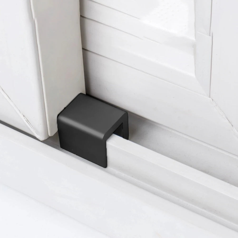 5-1pc Sliding Sash Stopper Cabinet Locks Straps Aluminum Alloy Safety Lock Child Protection Door And Window Anti-theft Lock