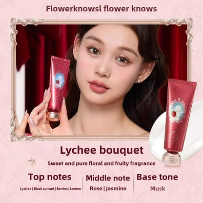 Flower Knows Strawberry Cupid Collection Solid Perfume Balm Pendant Perfumes For Men And Women Original