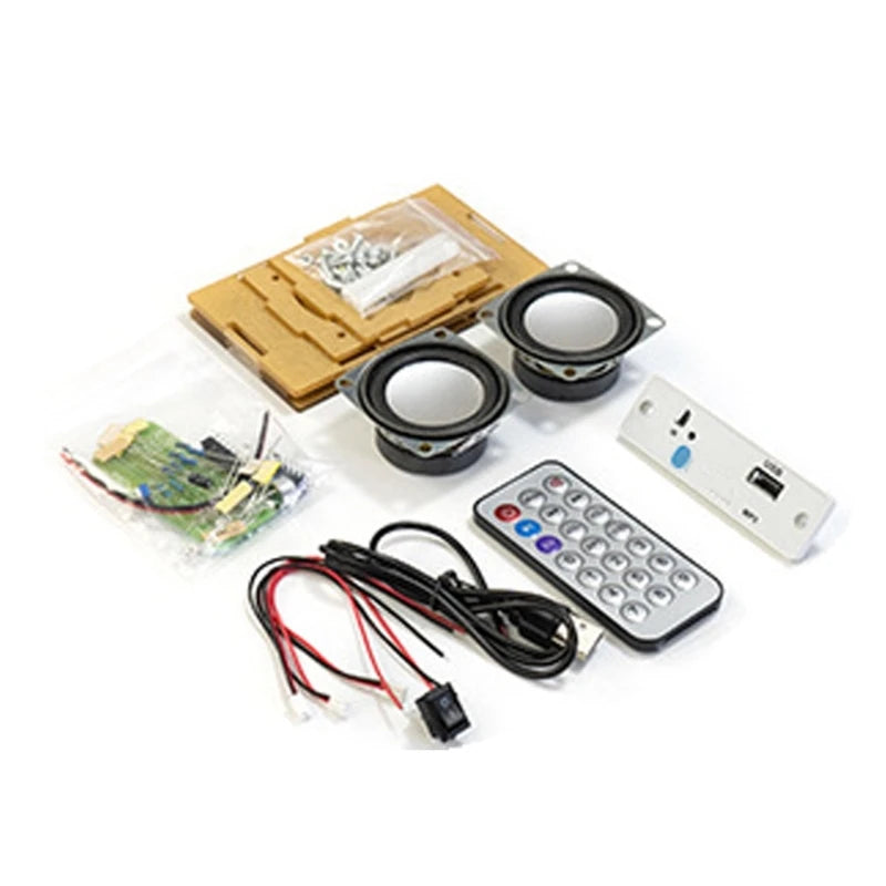 Sound Amplifier Amplifier Module Cube Kit Support Bluetooth-compatible Play Speaker DIY Kit K1KF