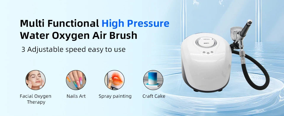 Portable Airbrush Skin Care Beauty Tool With Compressor Air Brush Nail Art Paint Facial Cleansing Rejuvenating Moisturizing