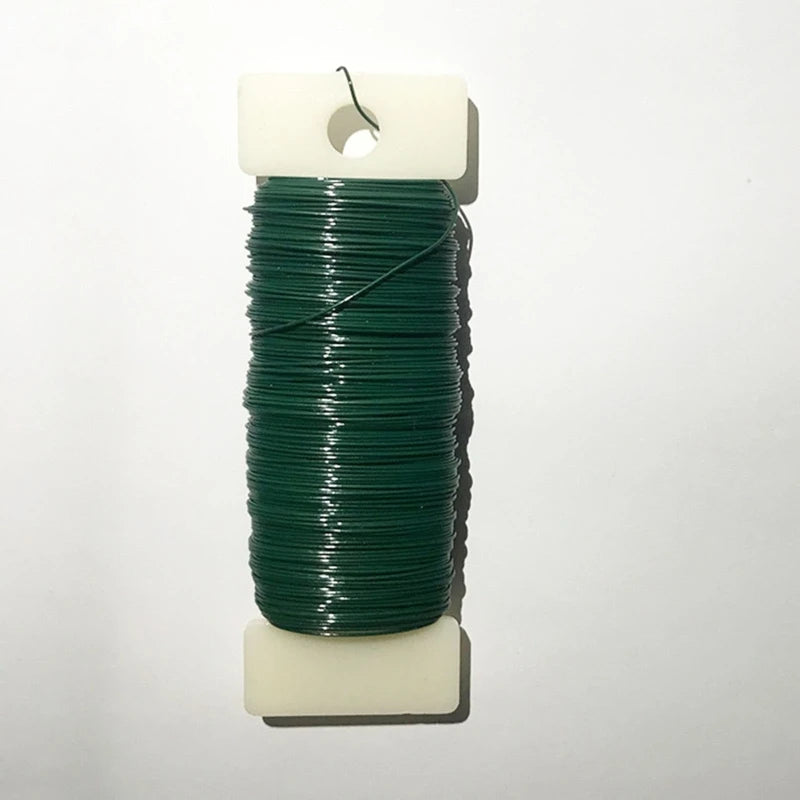 Floral Wire Paddle Wire 22 Gauge Florist Wire Wreath Wire for Wreath Making Craft Floral Flower Arrangements