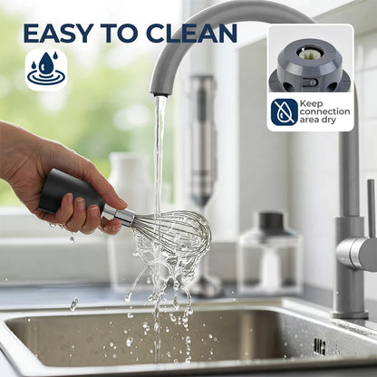 Hand Immersion Blender Powerful 4-in-1 Stainless Steel Stick Food Mixer 700ml Mixing Beaker 500ml Processor Whisk