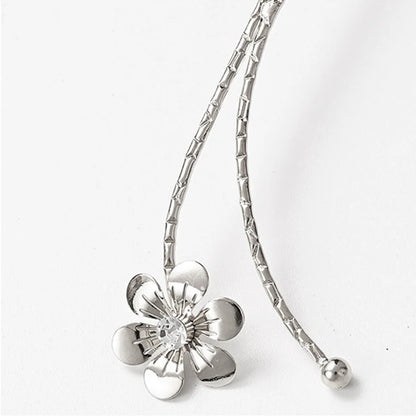 1PC Light Luxury Double Flower Curtain Buckle Gold Silver Curtain Holder Metal Curtain Strap Modern Minimalist Curtain Clip