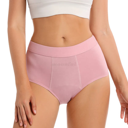 Menstrual Period Underwear High Waist Menstruation Panties Woman Abundant Flow Menstrual Cycle Absorbent Underwear Period Shorts