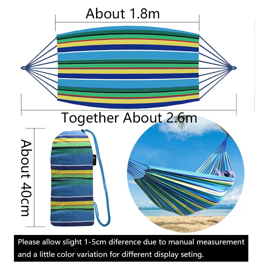 Tourist Hammock Camping Equipment Hammocks Garden Furniture Patio Hanging Hammocks for Adults Tent Outdoor Camping Survival