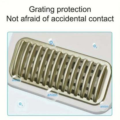 Rechargeable/Plug-In Pet Odor Eliminator,Efficient Litter Box Deodorizer, Timed Smart Air Purifier For Multiple Home Scenarios