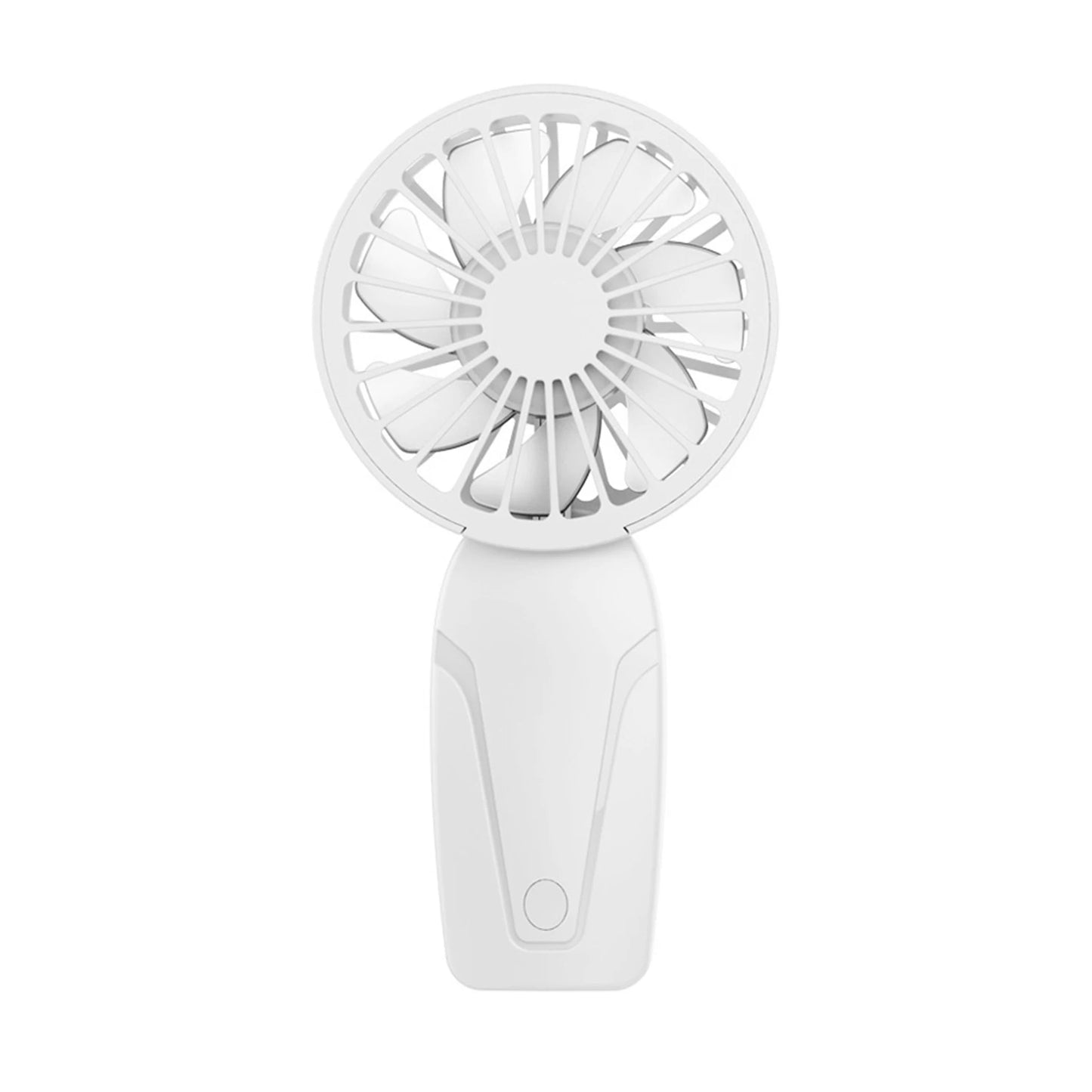 Portable Handheld Fan USB Rechargeable Small Cooling Fan Eyelash Mute Cooler Handheld Fan Strong Wind Mini Handheld Fan