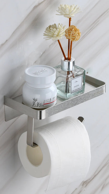 Stainless steel tissue holder for bathroom accessories